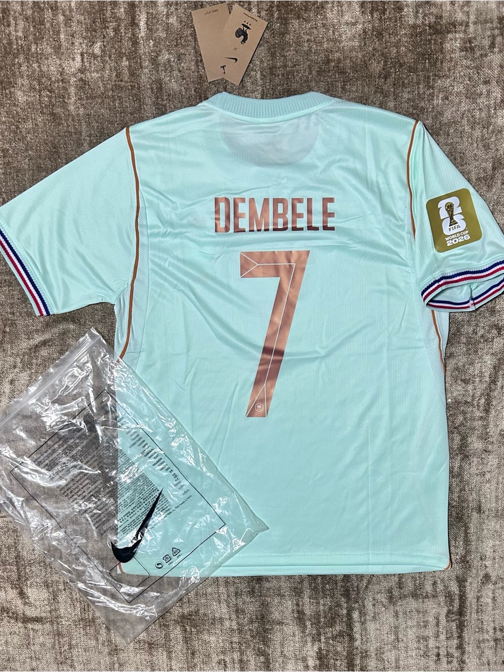 Nike Men’s France Dembélé #7 Football Jersey
